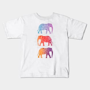 Elephantz - color Kids T-Shirt